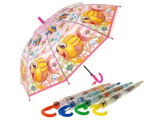 Parasol Adar dziecięca śred.50cm, dł.65cm, z gwizdkiem (591417)