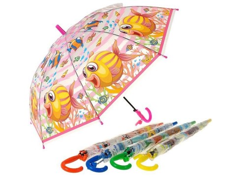 Parasol Adar dziecięca śred.50cm, dł.65cm, z gwizdkiem (591417)