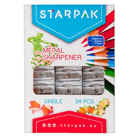 Temperówka Starpak czarny metal (413979)