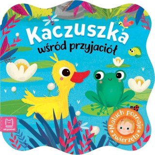 Książeczka edukacyjna Aksjomat Kaczuszka wśród przyjaciół. Maluch poznaje zwierzęta (2840)