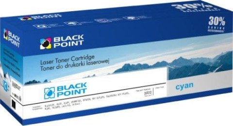 Toner regenerowany Black Point Eksploatacja Tonery cyan (CC531A)